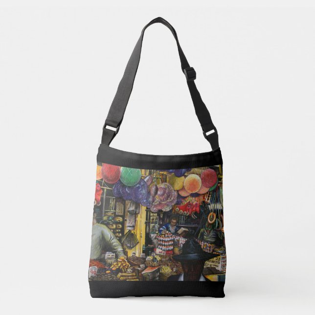 Traditions of Ancient Commerce, Jerusalem Crossbody Bag (Front)