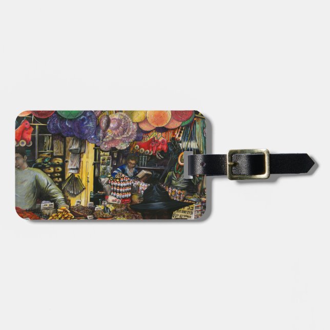 Traditions of Ancient Commerce, Jerusalem   Luggage Tag (Front Horizontal)