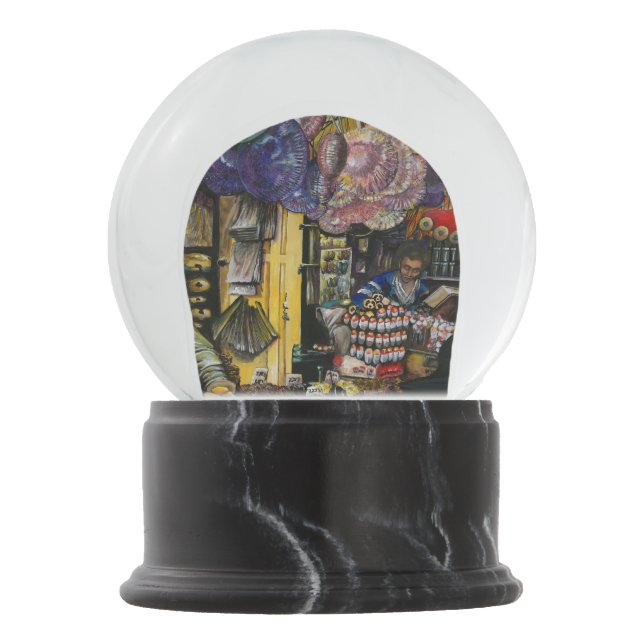 Traditions of Ancient Commerce, Jerusalem Snow Globe (Front)