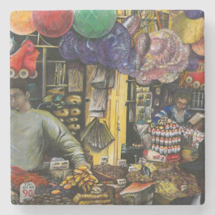 Traditions of Ancient Commerce, Jerusalem Stone Coaster