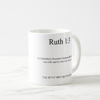 Traduction Open Source Ruth 1:3 Mug