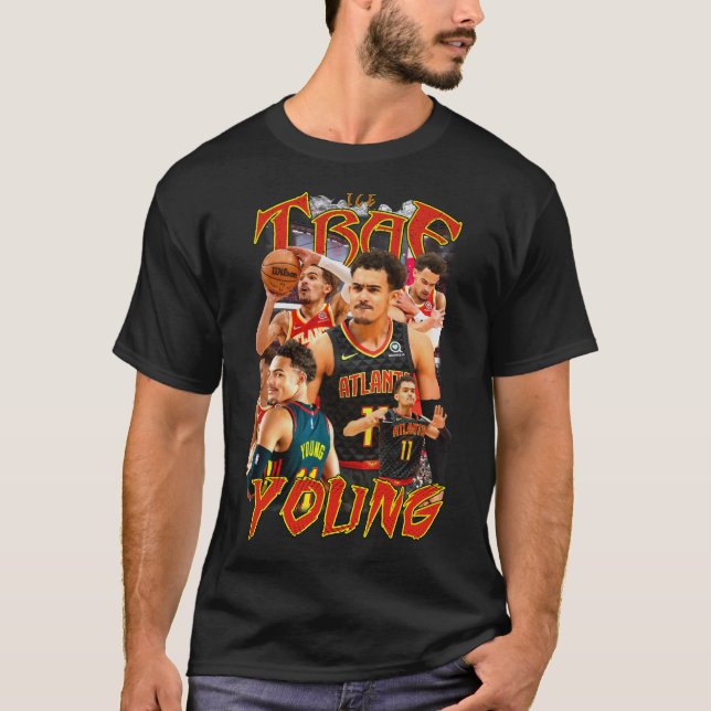 Trae Young | Basketball Bootleg Tee (Front)