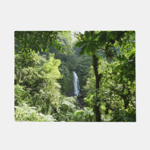 Trafalgar Falls Tropical Rainforest Photography Doormat