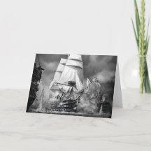 TRAFALGAR Greeting Card