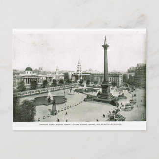 Trafalgar Square 1900 Postcard