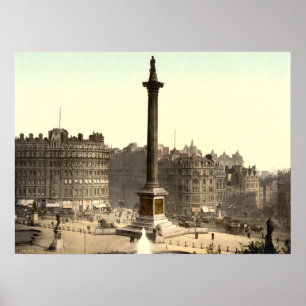 Trafalgar Square I, London, England Poster