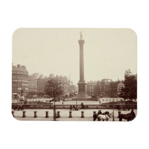Trafalgar Square, London (sepia photo) Magnet
