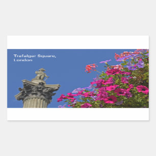 Trafalgar Square Nelson's Column, London UK Sticker