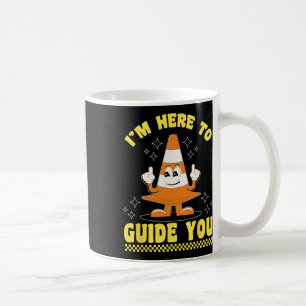 Traffic Cone Halloween Costume I'm Here To Guide Y Coffee Mug