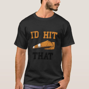 Traffic Cone I'd Hit That Funny Halloween Costume T-Shirt