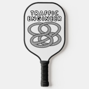 Traffic Engineer Highway Interchange Pickleball Paddle