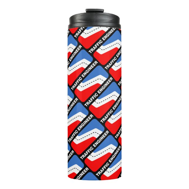 Traffic Engineer League Thermal Tumbler (Front)
