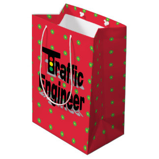 Traffic Engineer Lights Medium Gift Bag