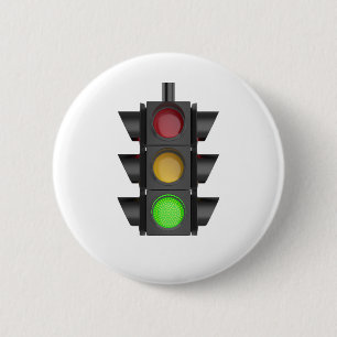 Traffic light 2 inch round button