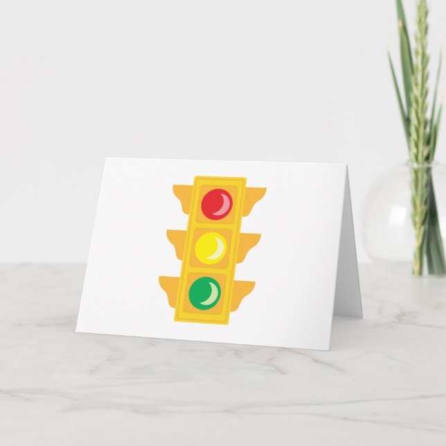 Traffic Light Card (Front)