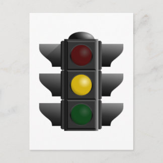 Traffic Light Postcard