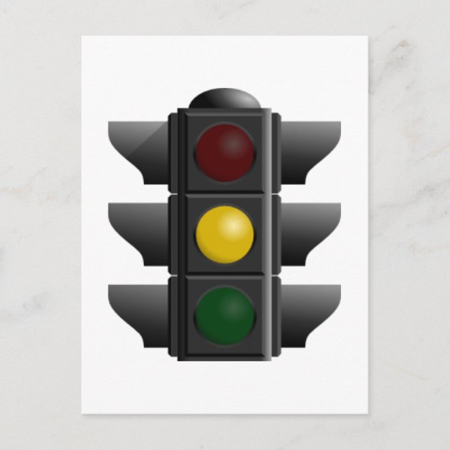 Traffic Light Postcard (Front)