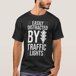 Traffic Light Sign Green Yellow Red Stop Stoplight T-Shirt