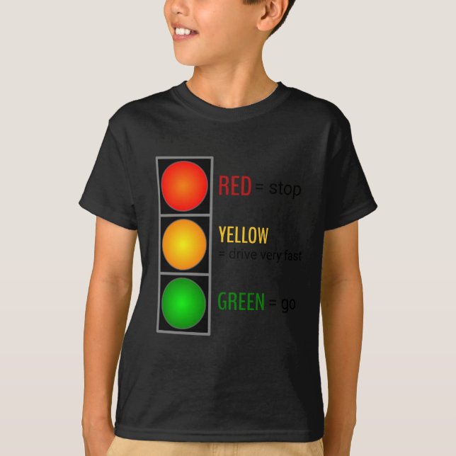 Traffic Light T-Shirt (Front)