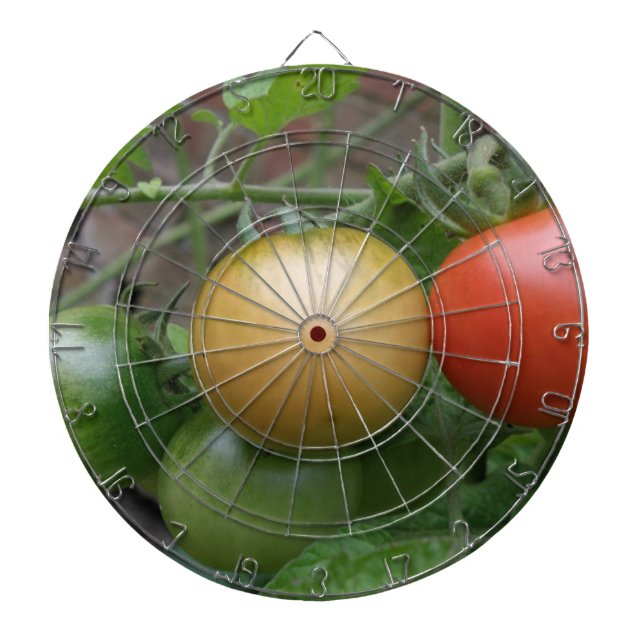 Traffic Light Tomatoes Dart Board (Front)