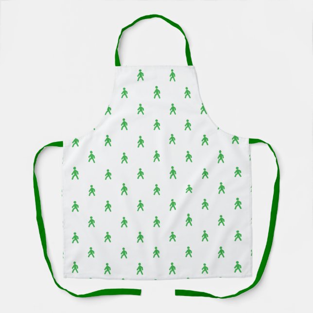 Traffic Lights Man Apron (Front)
