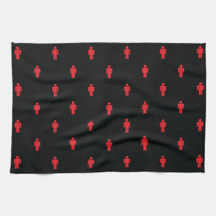 Traffic Lights Man Kitchen Towel