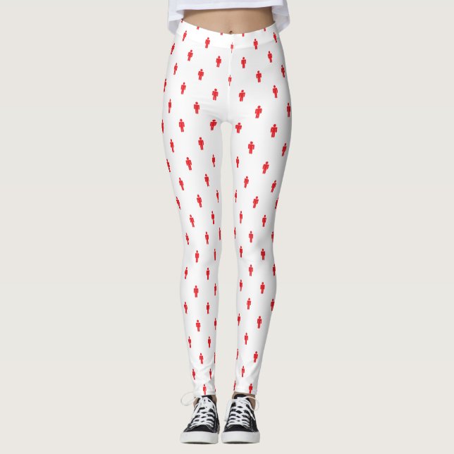 Traffic Lights Man Leggings (Front)