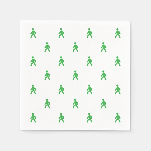 Traffic Lights Man Napkin (Front)