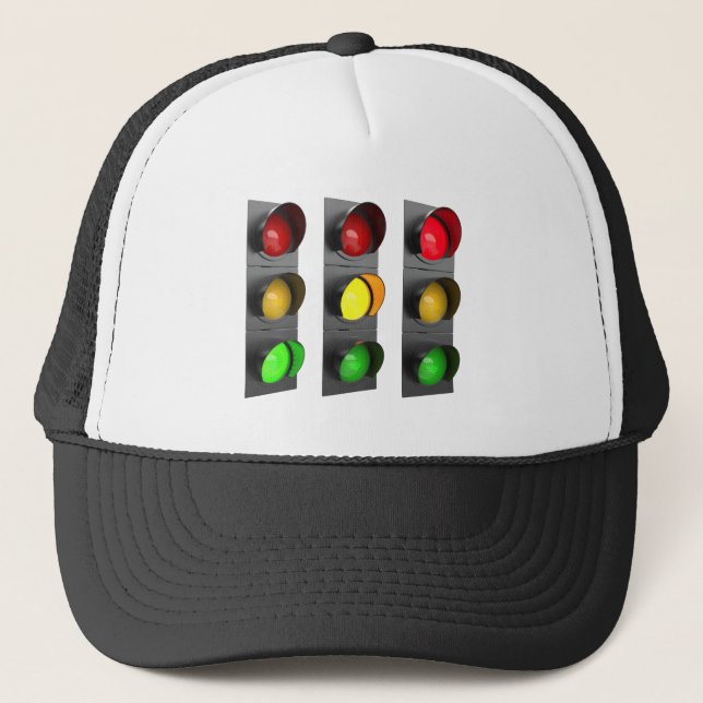 Traffic lights trucker hat (Front)
