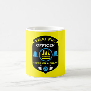  Traffic Police Officer Magic Mug