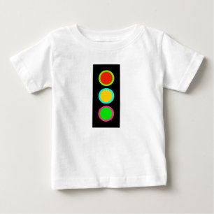Traffic Signal Stop-Caution-Go Mod Stop Light Fun Baby T-Shirt