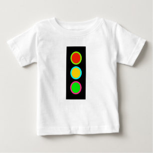 Traffic Signal Stop-Caution-Go Mod Stop Light Fun Baby T-Shirt
