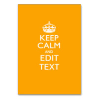 Traffic Yellow Background Keep Calm And Your Text