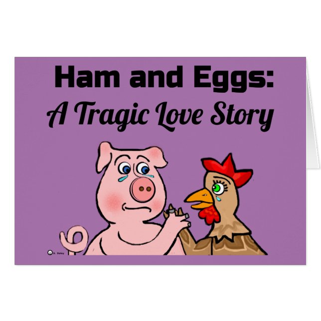 Tragédie du porc et de l'hen (Devant horizontal)