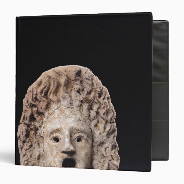 Tragic mask binder (Front/Inside)