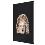 Tragic mask canvas print