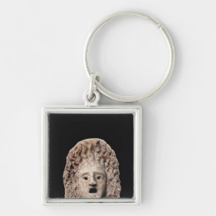 Tragic mask keychain