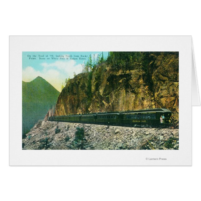 Trail au nord de Rocky Point, White Pass & Yukon (Devant horizontal)