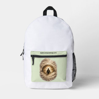 Trail Boss Graphic "Spectre of Brokenness" Backpa= Printed Backpack