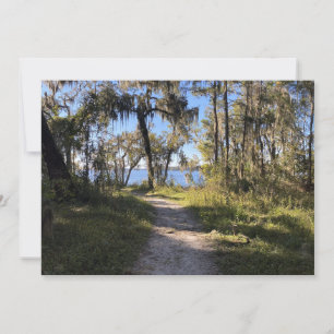 Trail by the River Card