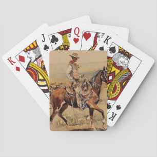 “Trail Drive”  2 Western Art by Edward Borein Playing Cards