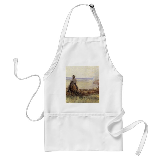 Trail Herd to Wyoming by WHD Koerner Standard Apron (Front)