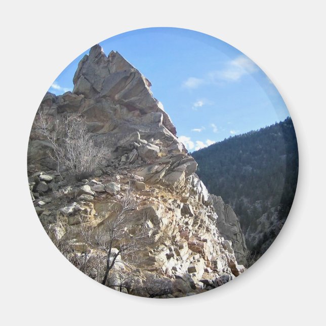 Trail in Jefferson County, Colorado Magnet (Front)