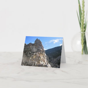 Trail in Jefferson County, Colorado Thank You Card