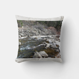 Trail in Jefferson County, Colorado Throw Pillow