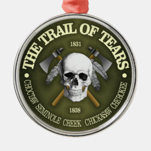 Trail Of Tears 2 Metal Ornament