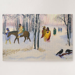Trail of Tears Fine Art Puzzle