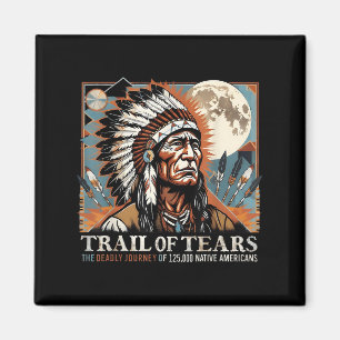 Trail Of Tears Memorial Native American Magnet