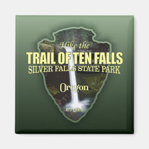Trail of Ten Falls (arrowhead) Magnet
