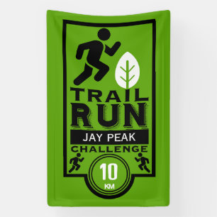 Trail Runner Race Competition Banner